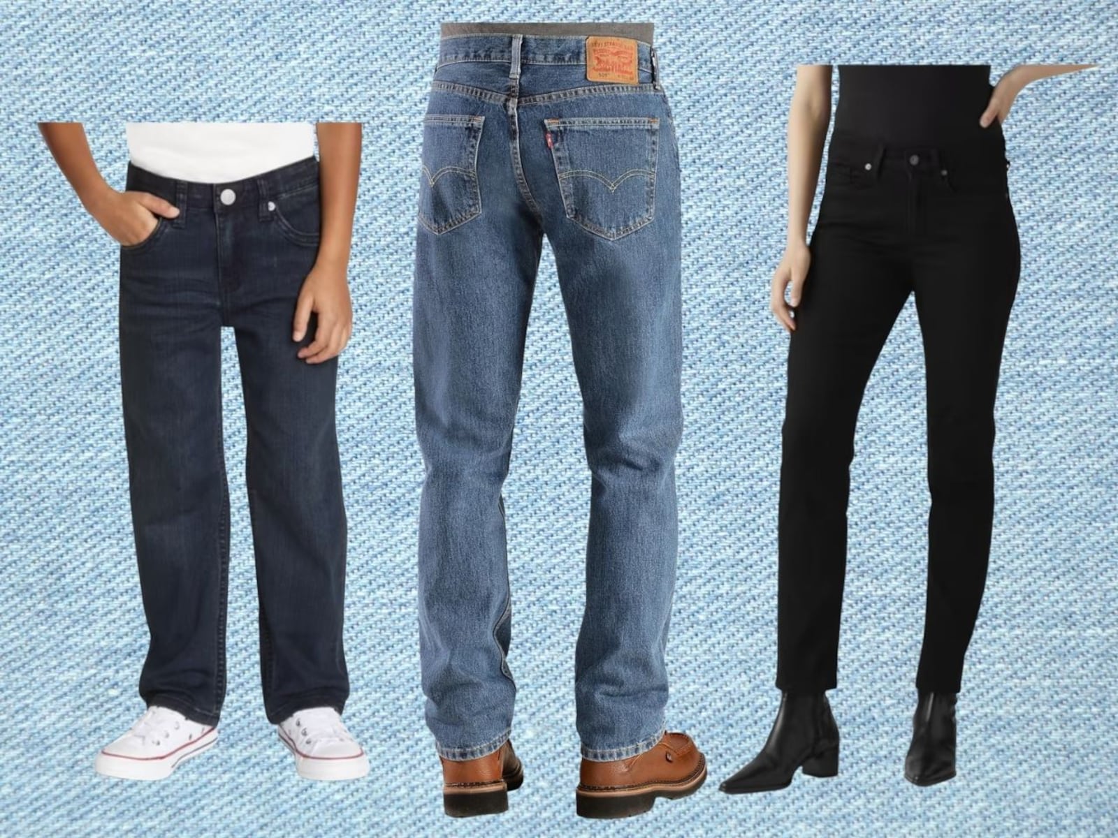 Levi’s is the No. 1 Denim Brand - and Walmart Has Jeans for the Whole Family Starting at Just $15