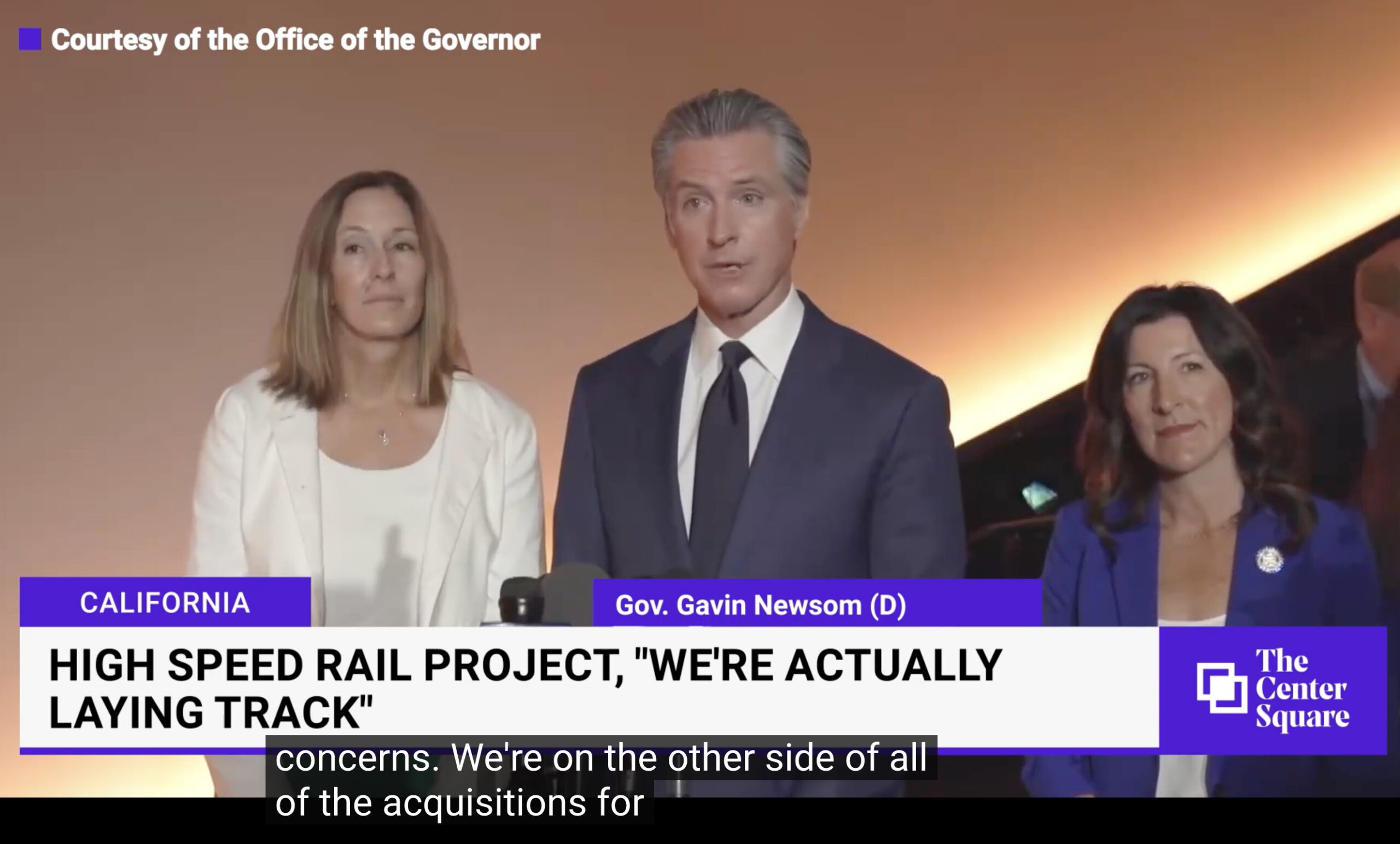 A California City Drops Houses On Gavin Newsom’s Bullet Train