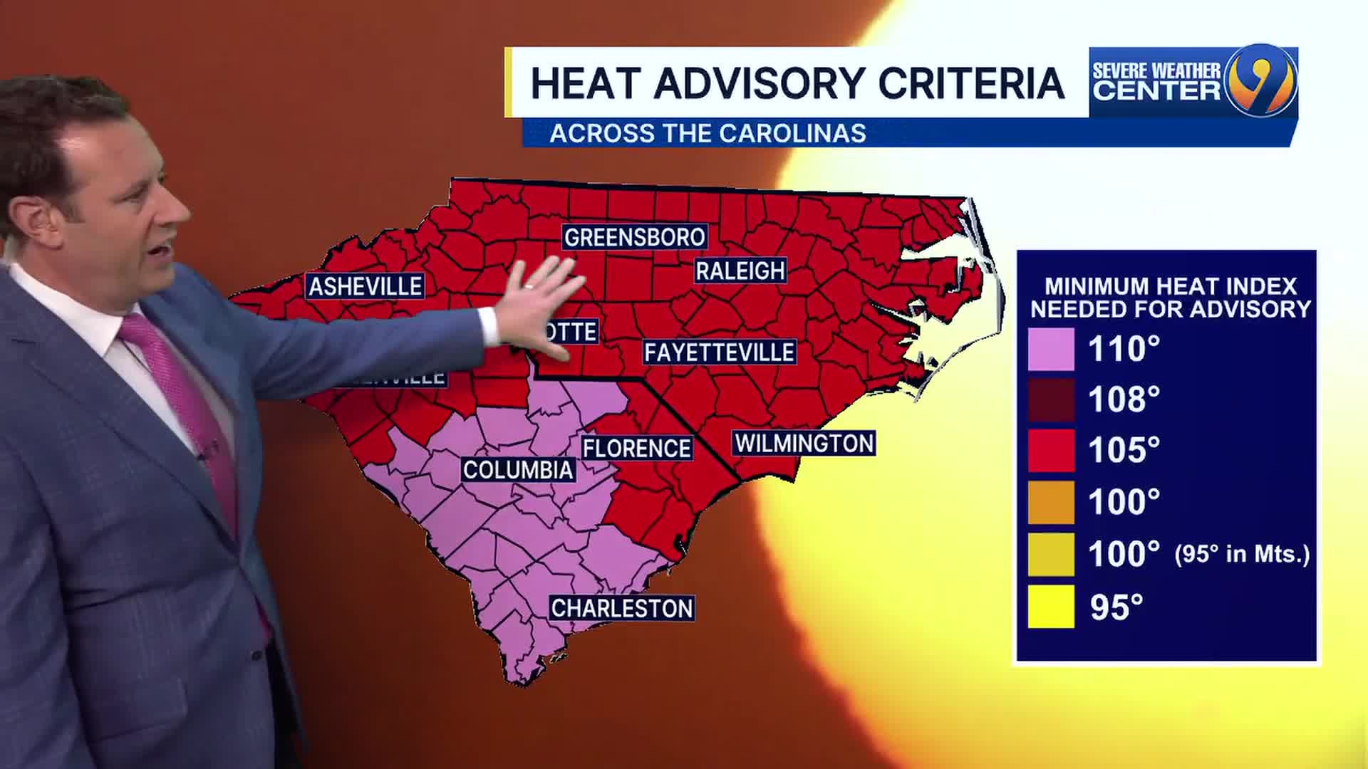 FORECAST: Extreme heat continues before holiday weekend cooldown