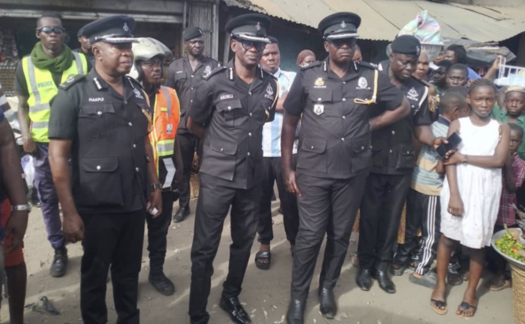 Police engage traders over alleged harassment, extortion on Aflao-Accra highway