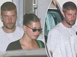 Justin Bieber and wife Hailey step out for dinner date in LA... as they shrug off THOSE tense wedding photos