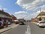 Woman is fighting for her life after 'being shot with an air rifle' in Barnsley: Woman and two men are arrested over 'attempted murder'