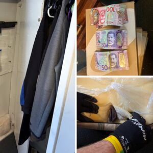 North Shore drug bust: Two arrested after fake magnetic wall hides loaded gun