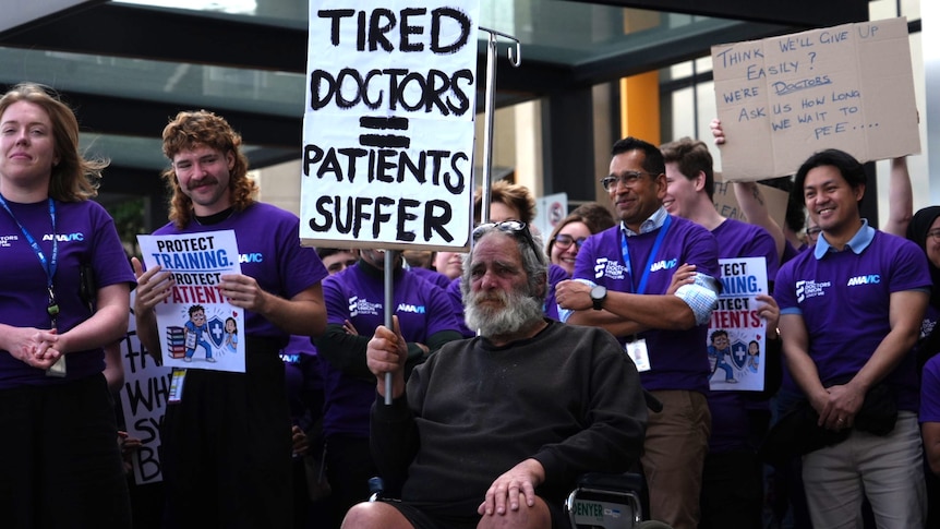 Hundreds or regional doctors stop work over poor working conditions
