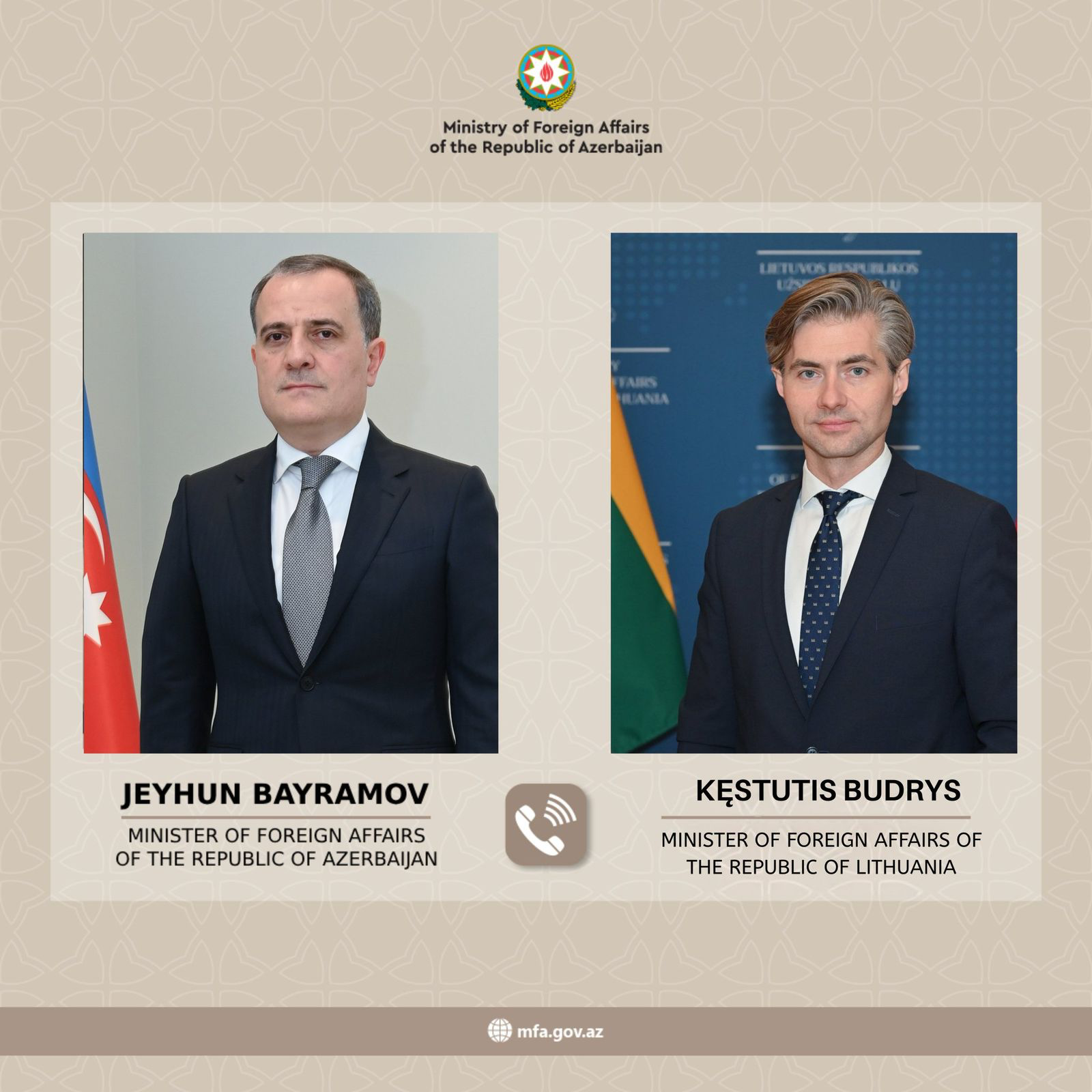 Azerbaijan, Lithuania discuss regional security issues