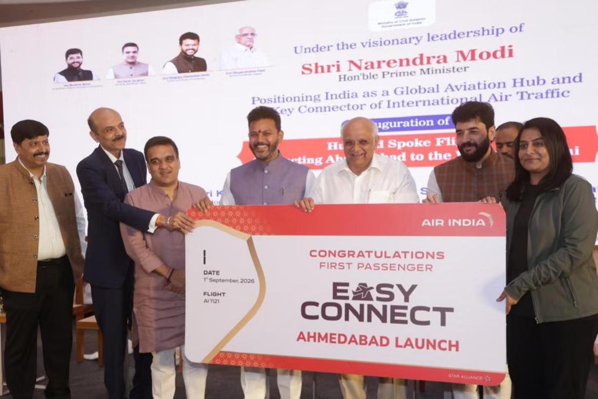 Air India Easy Connect Adds Ahmedabad as Third Spoke in 67-Day Hub Push After Gulf Crisis