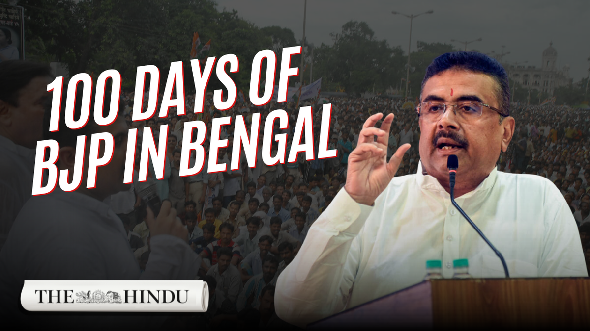 100 days of BJP govt in West Bengal: Achievements and challenges | Interview