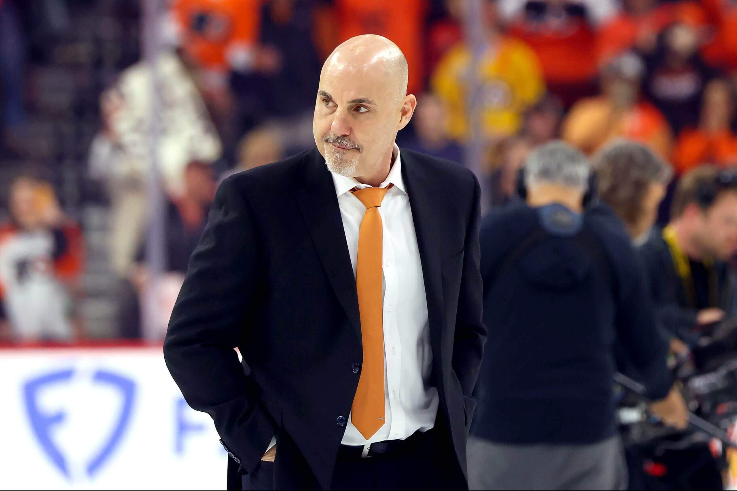 Flyers coach Rick Tocchet on Porter Martone’s potential, regrets over Matvei Michkov, more