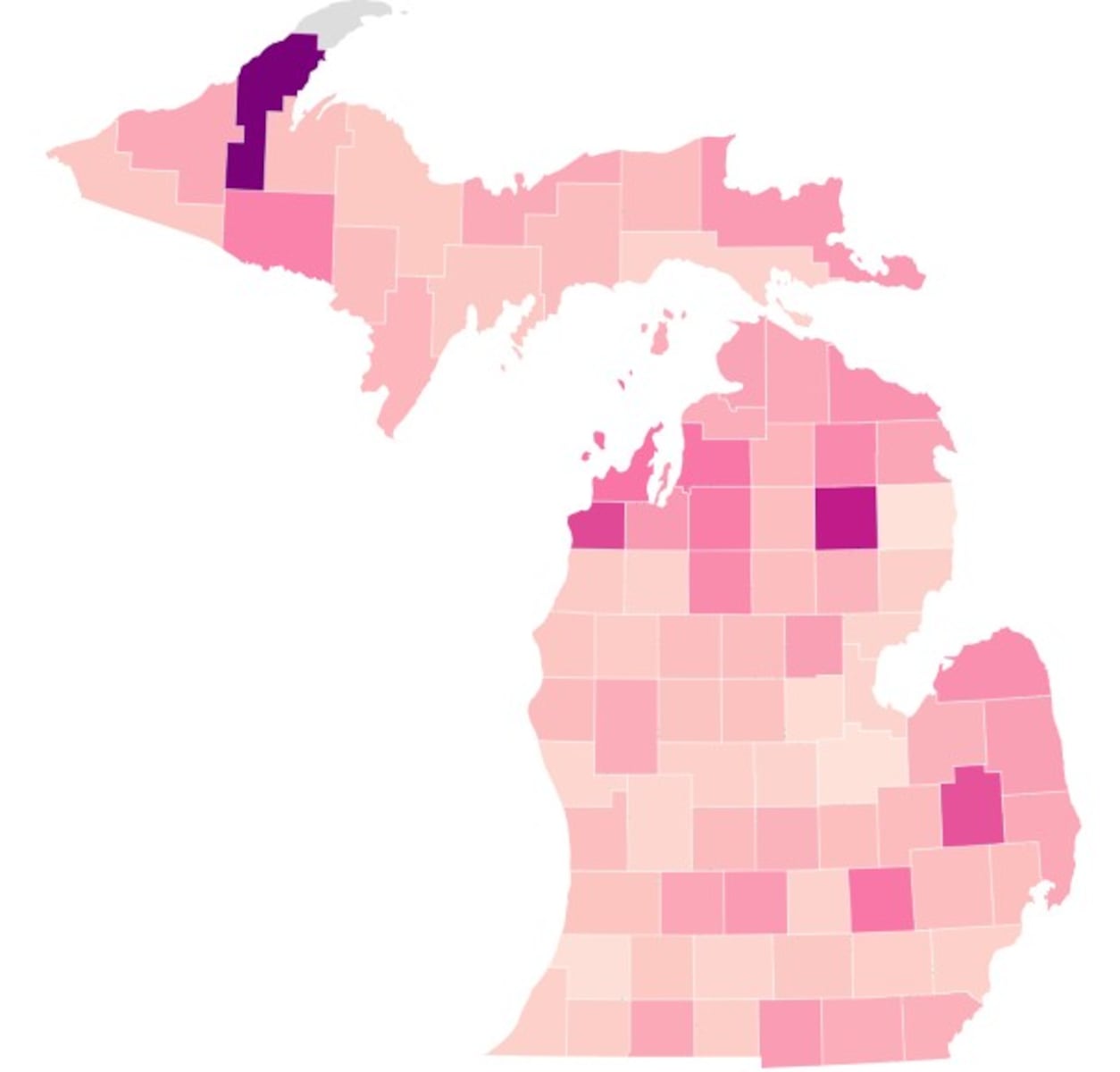 7 Michigan counties doubled the state’s school vaccine waiver rate in 2025