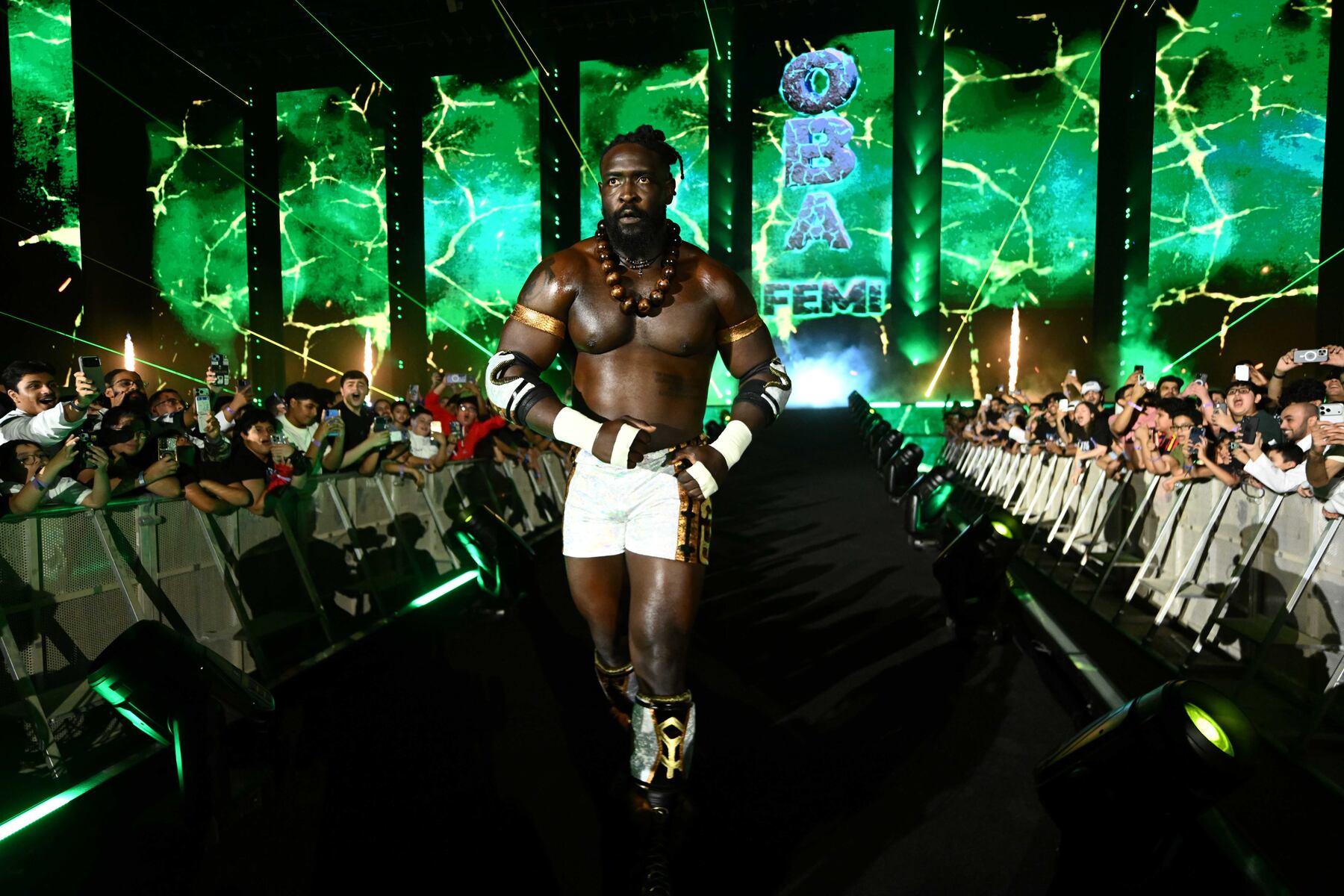 WWE star on his Bama roots, Brock Lesnar rivalry, Waffle House order, and more