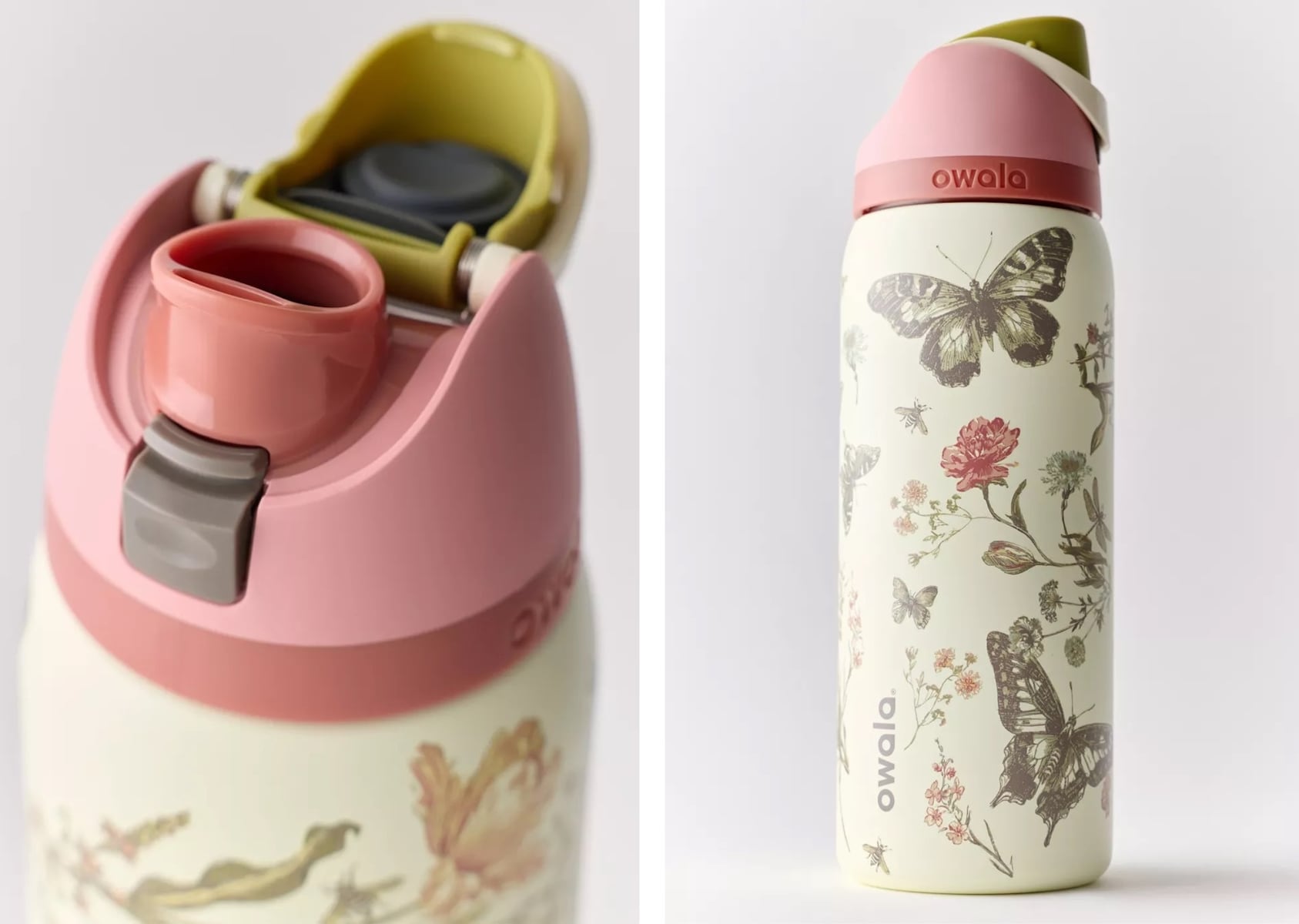 UO’s exclusive Owala FreeSip gets a new cottagecore butterfly design