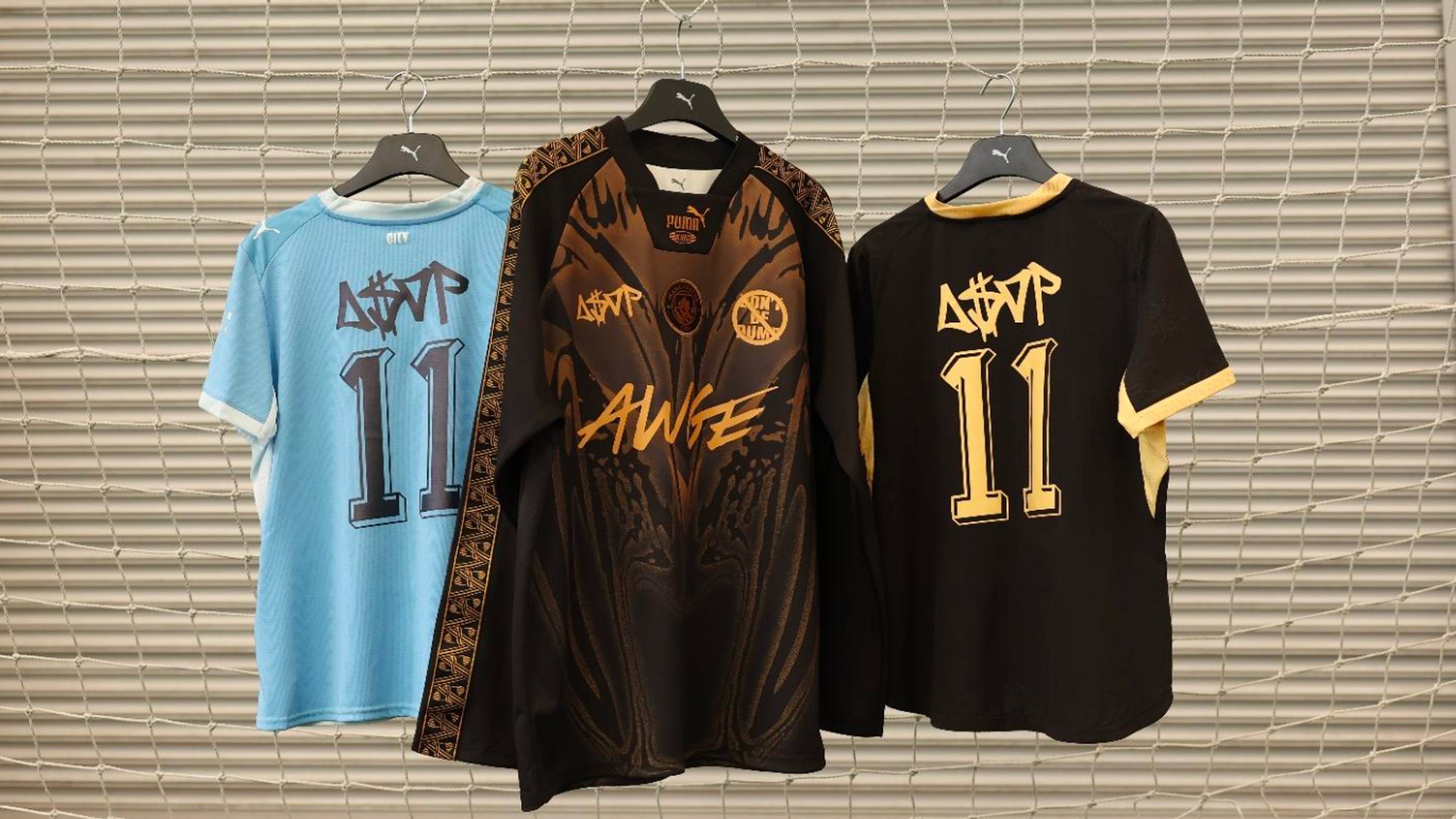 A$AP Rocky Puts His Spin on Manchester City's PUMA Jerseys