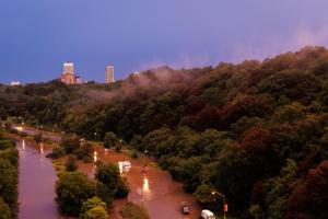 Southbound DVP lanes reopen