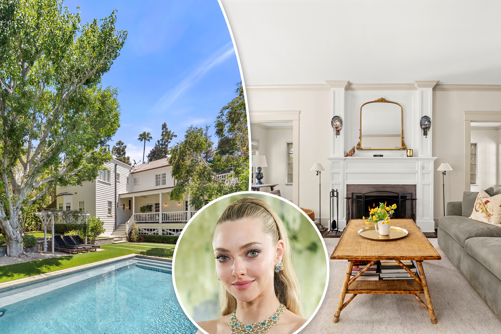 Amanda Seyfriend asks $3.19M for longtime LA home — after moving to a New York farm with her family