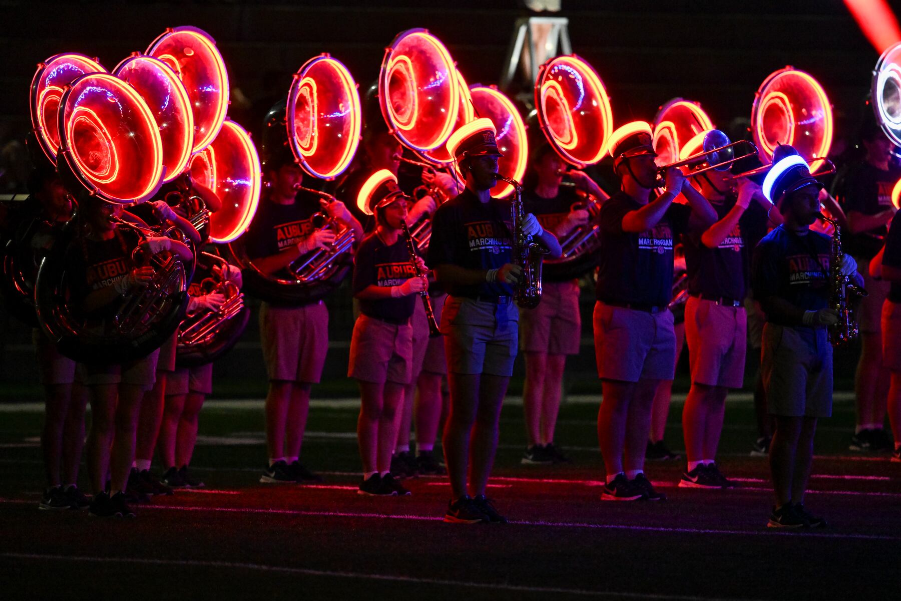 Auburn marching band plans America 250 halftime show at Aflac Kickoff Game