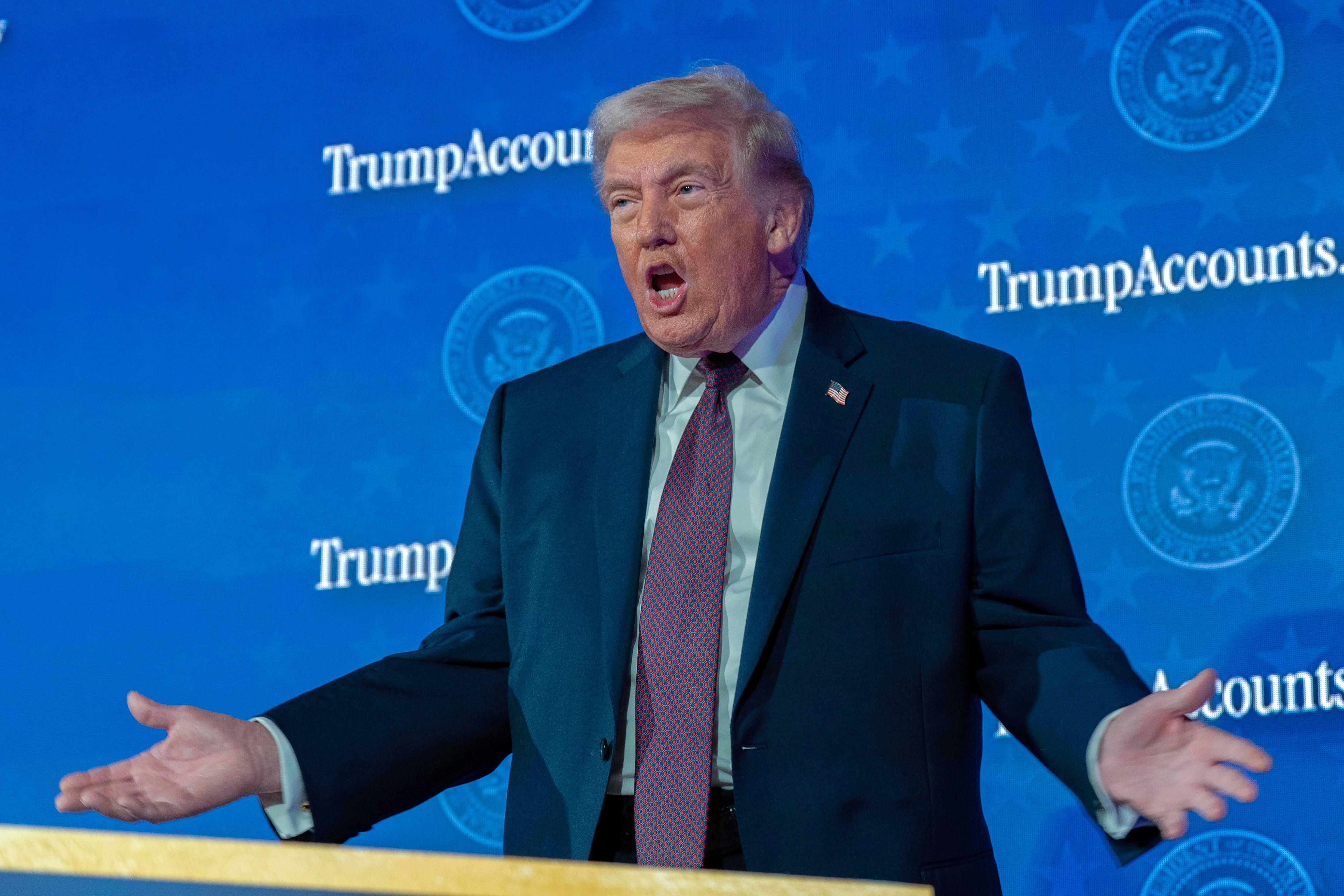 Eligible families can receive $250 for opening Trump Accounts