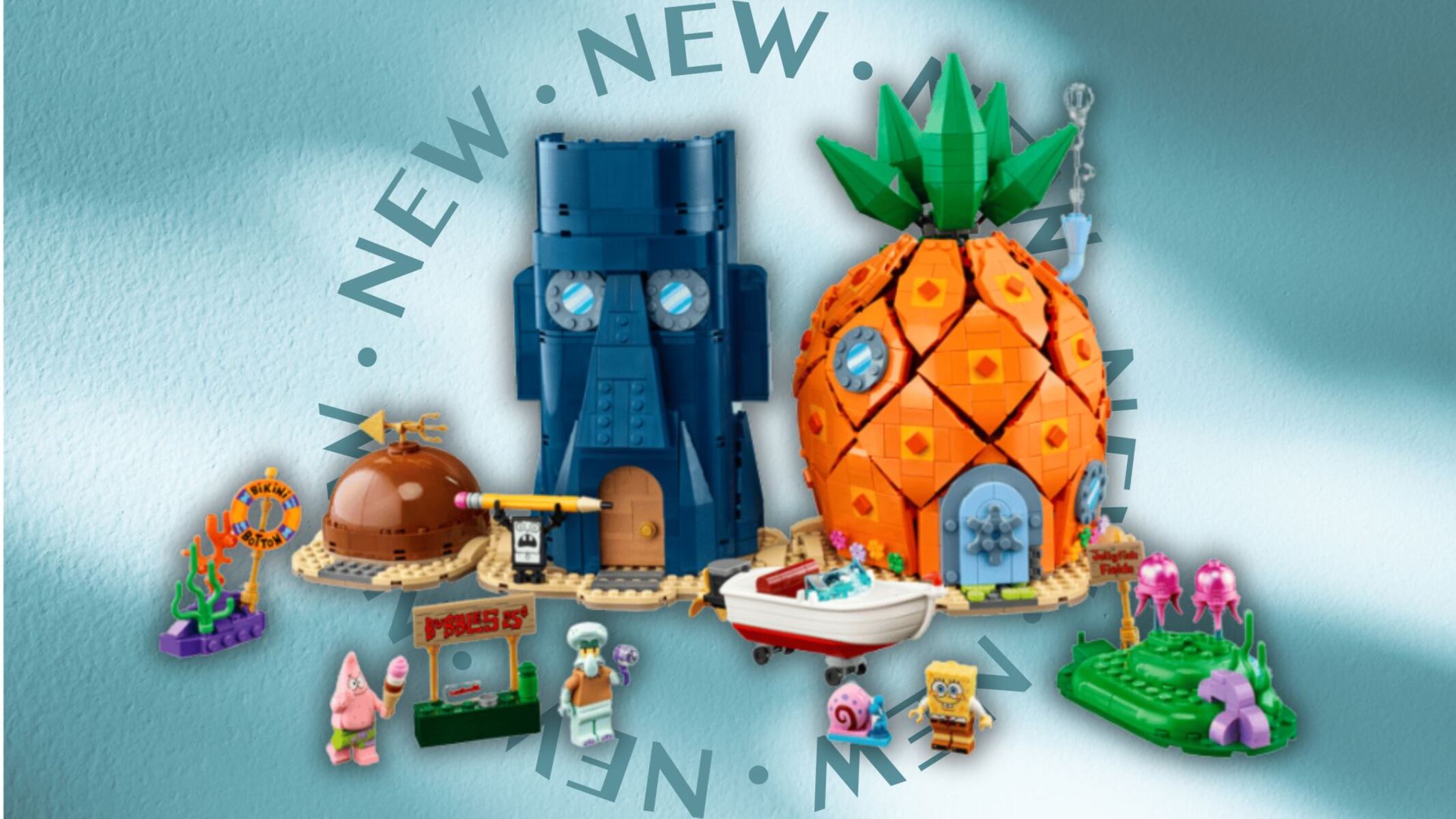 LEGO finally drops the SpongeBob SquarePants Bikini Bottom Set for $219