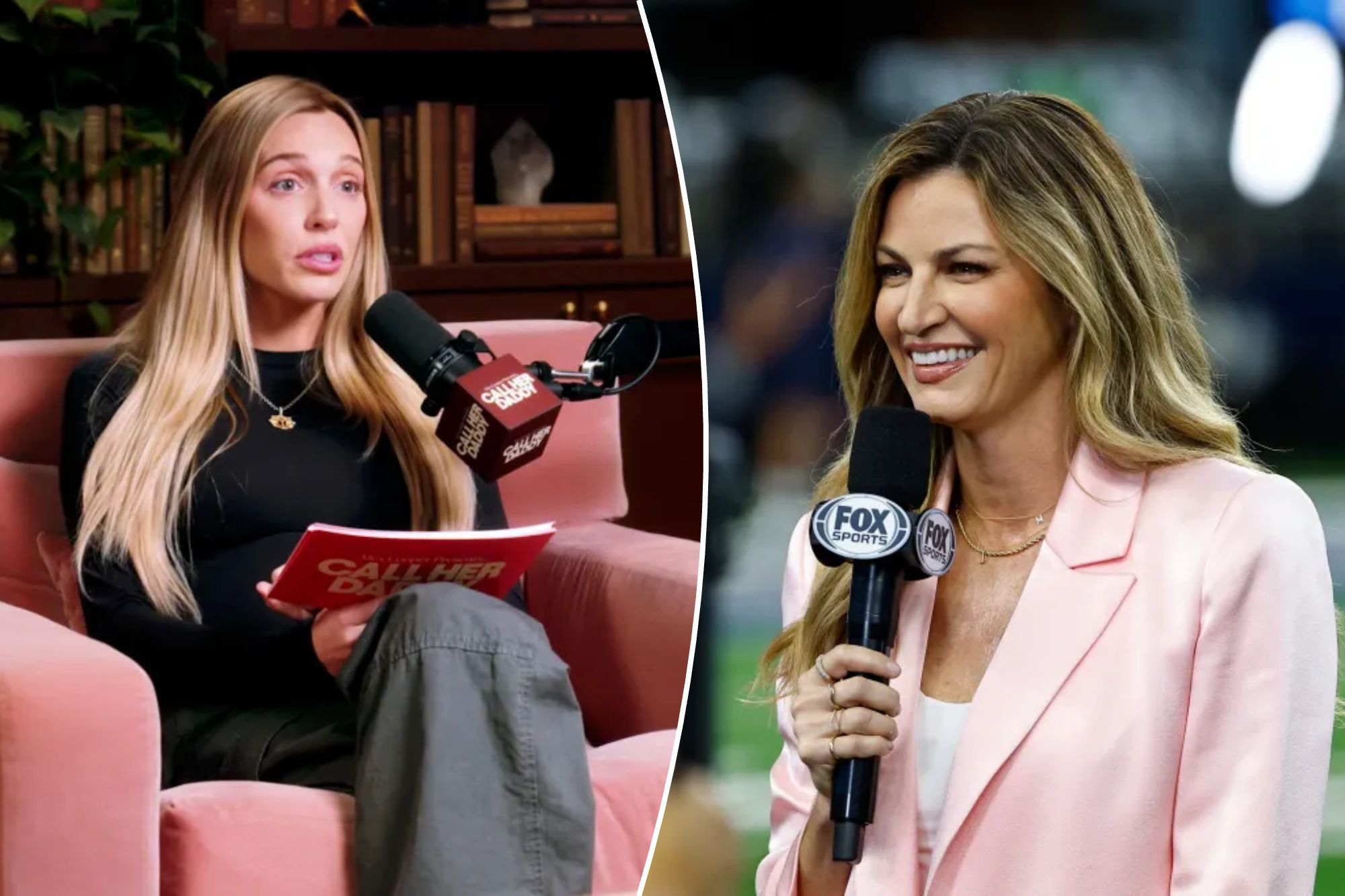 Erin Andrews breaks down viral Richard Sherman interview on Call Her Daddy