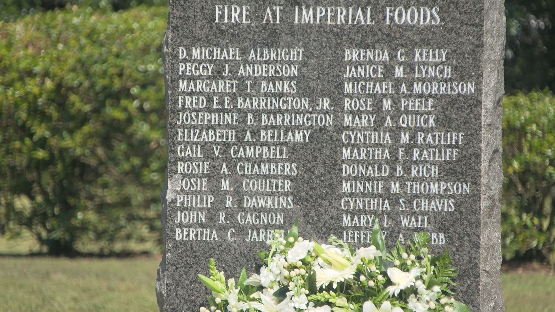 ‘It scarred my very soul’: Hamlet marks 35 years since tragic Imperial Foods plant fire