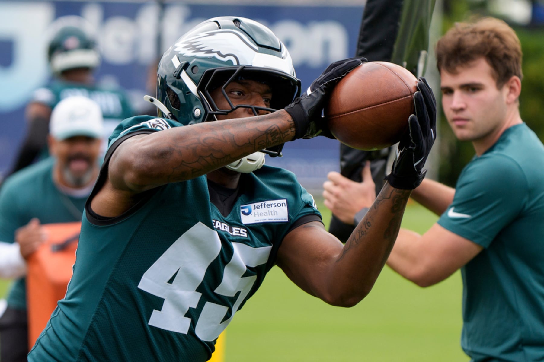 Ex-Eagles rookie: ‘I look forward to putting on a college uniform again’