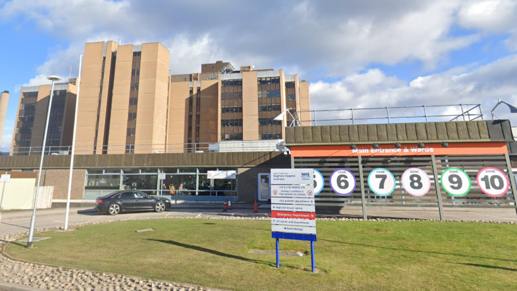 Some surgeries and visits paused after leak at Raigmore Hospital