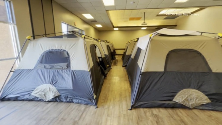 Phoenix family homeless shelter adds tents as demand surges during summer heat
