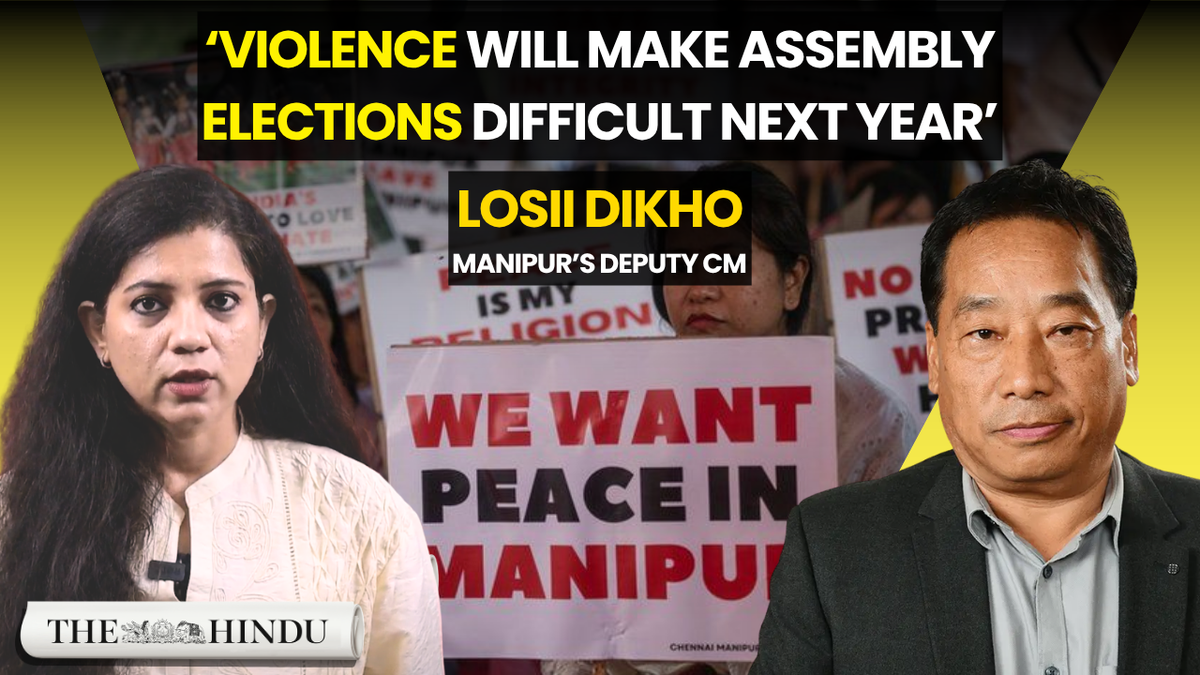 Deputy CM Losii Dikho: Naga-Kuki violence raises fresh concerns over Manipur Assembly elections