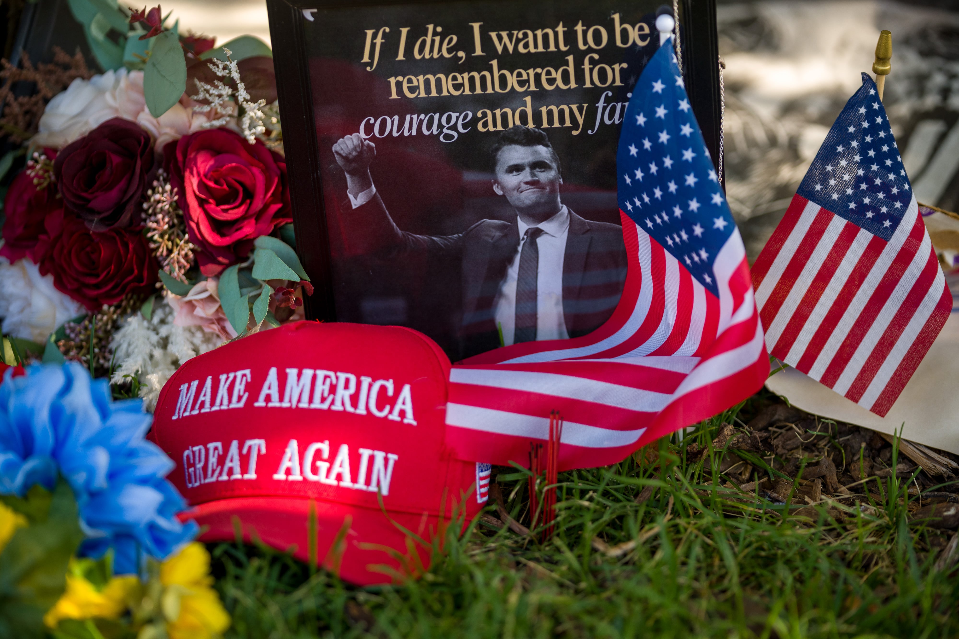 Commentary: A sainted Charlie Kirk serves MAGA. It doesn’t serve the girls drawn to his myth.