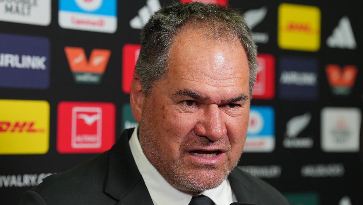 Scrum shutdown: All Blacks coach Dave Rennie sidesteps the squawk to walk the walk.