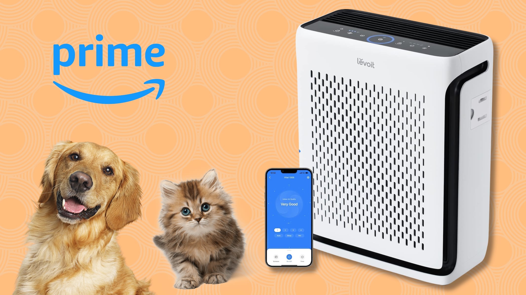 Amazon is offering a rare deal on its top-rated Levoit Air Purifier