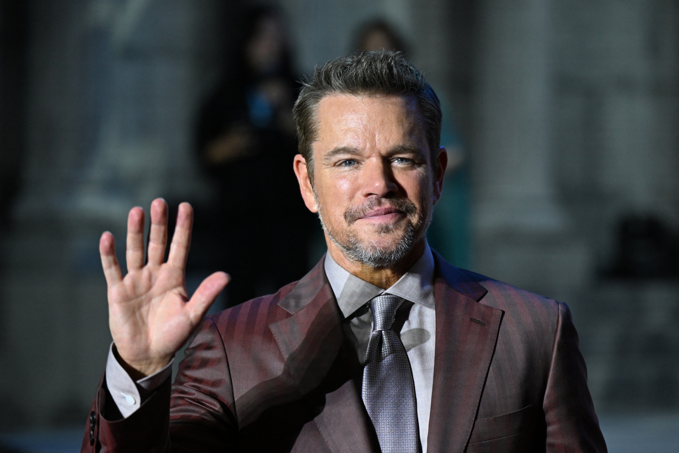 Set Photos Reveal Matt Damon in Superhero Suit for Daniels Climate Film Thasnagar