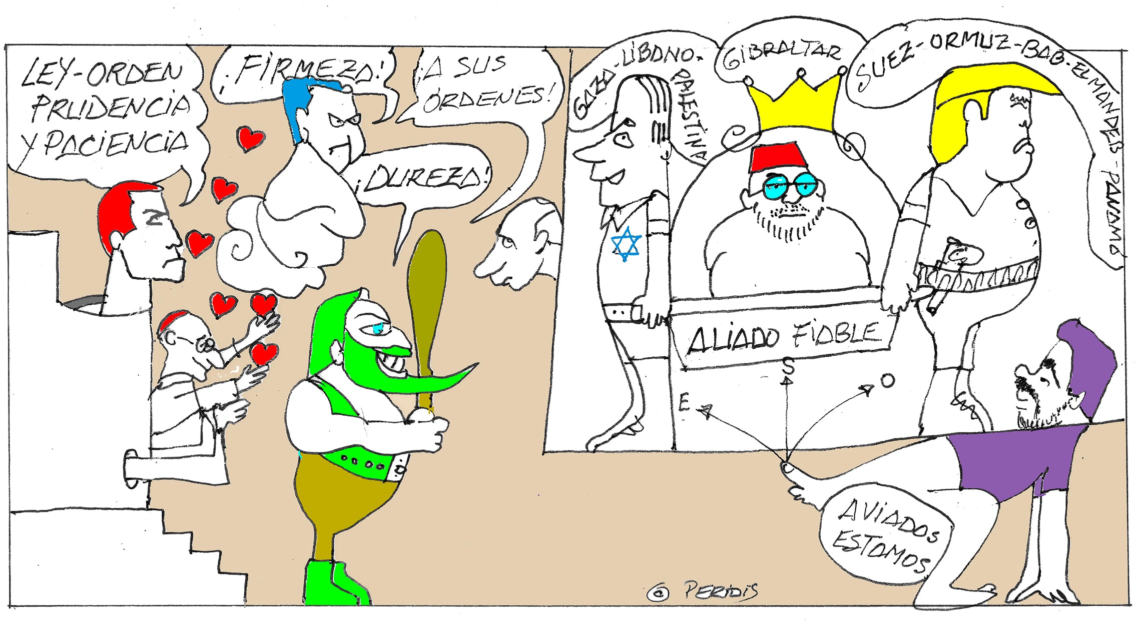 Peridis: vecinos y aliados fiables