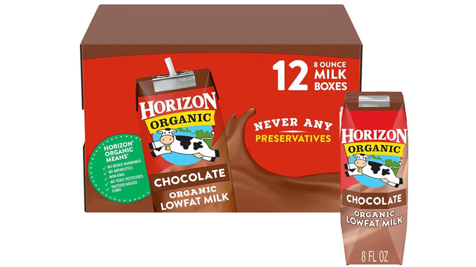 Horizon Organic chocolate milk recalled for potential spoilage. Here are the impacted cases