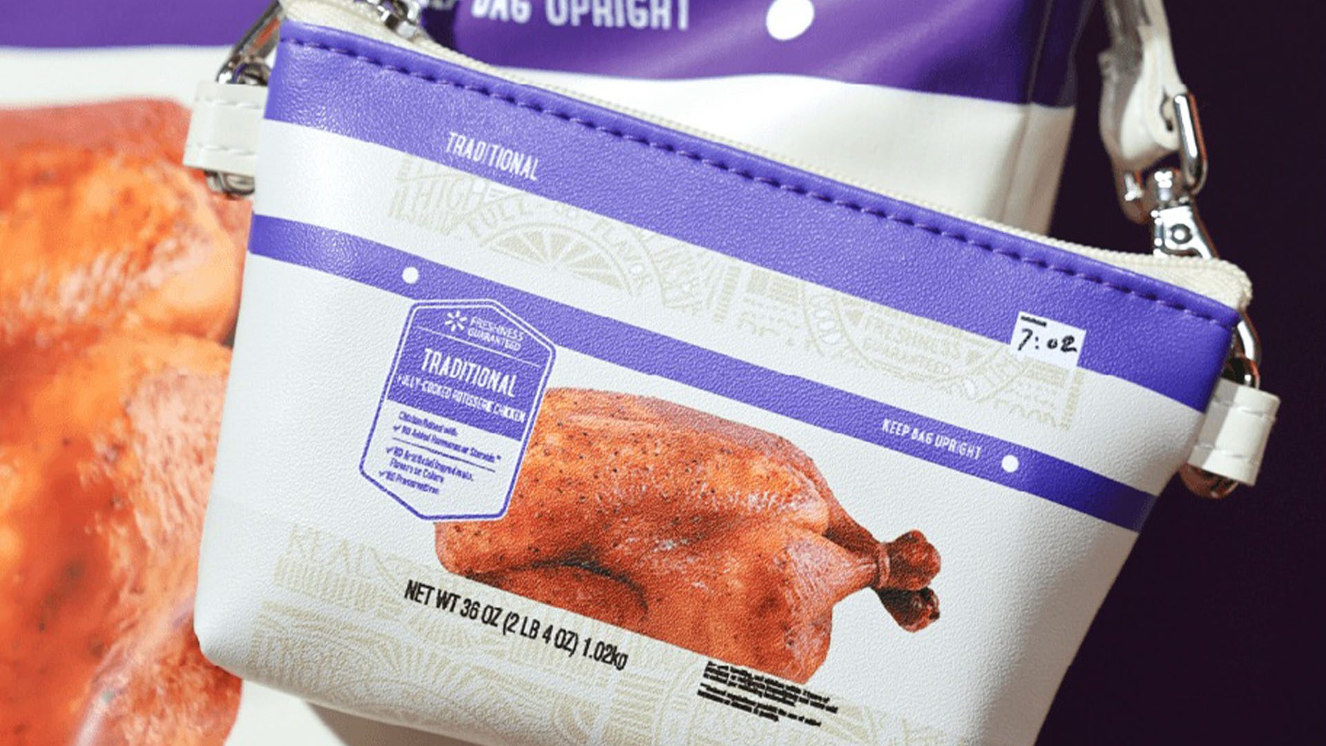 Stunned shoppers can’t believe how much sold-out Walmart rotisserie chicken purses are selling for on eBay
