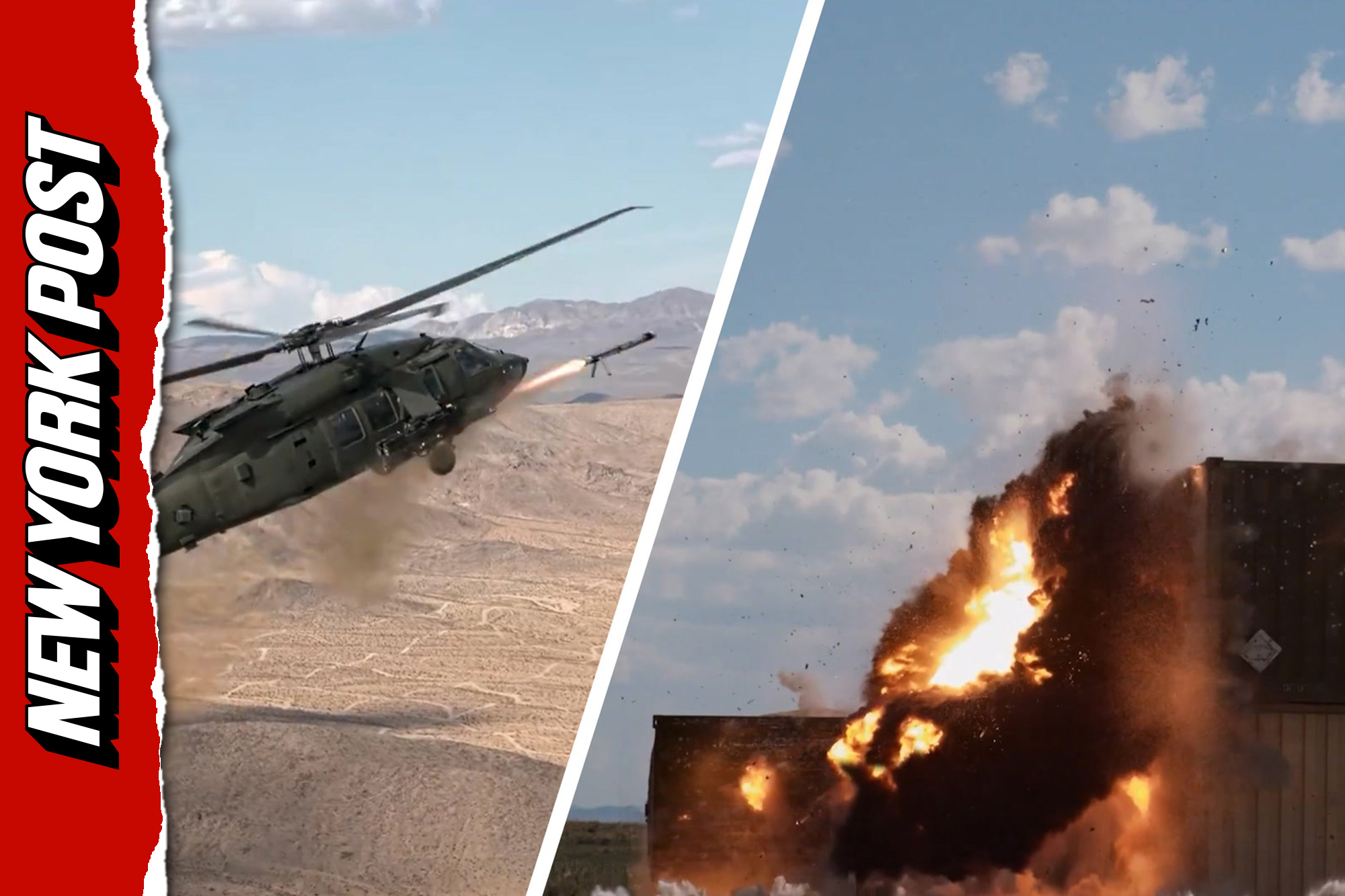 U.S. Army tests black hawk–launched drone that finds its own targets