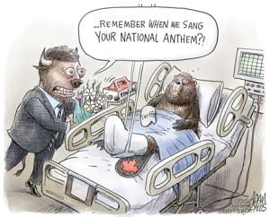 Adam Zyglis: Oh Canada