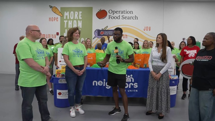 Sponsored: Tackle Hunger campaign is aiming to collect 55K pounds of food