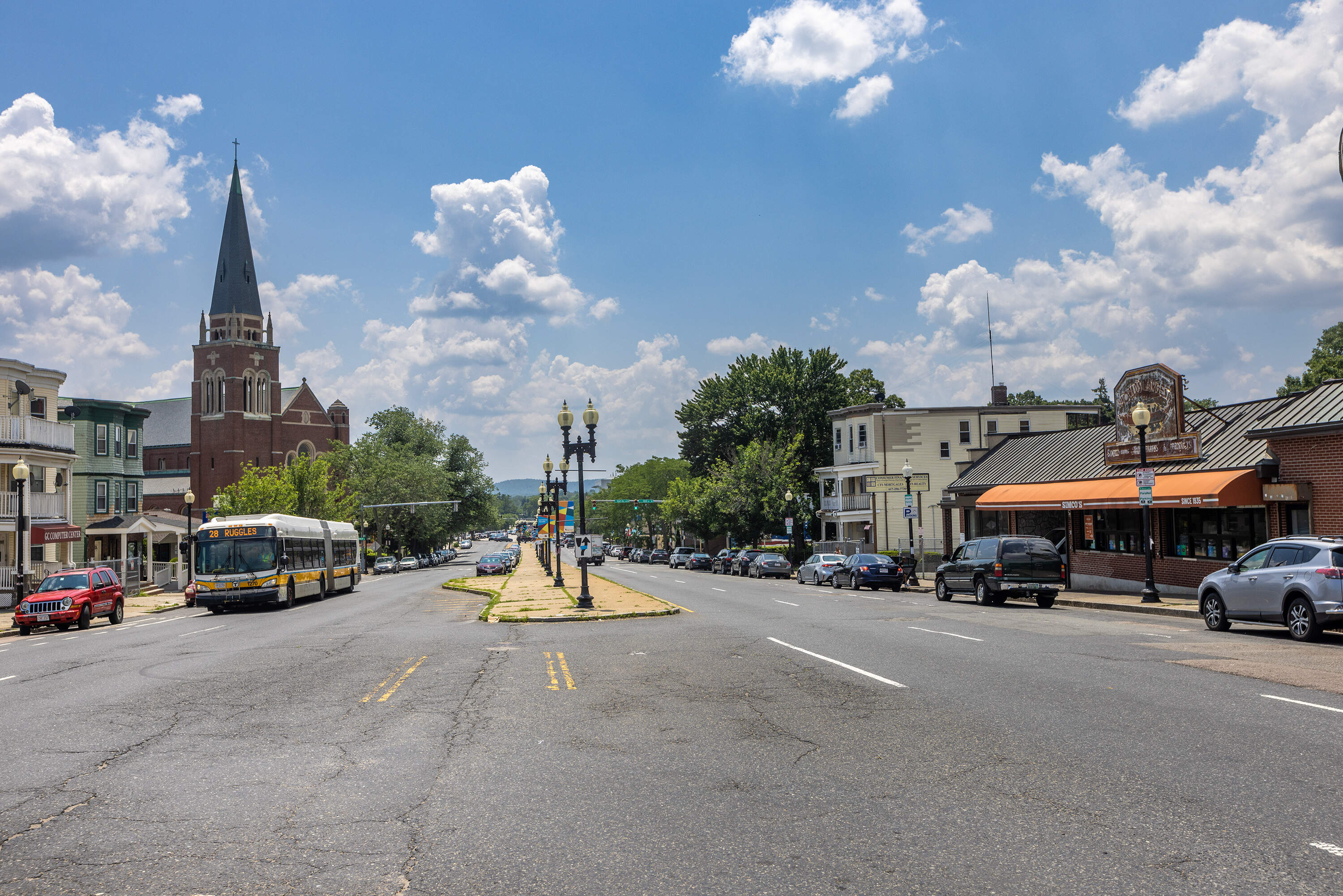 Boston shares updated design for Blue Hill Ave bus project
