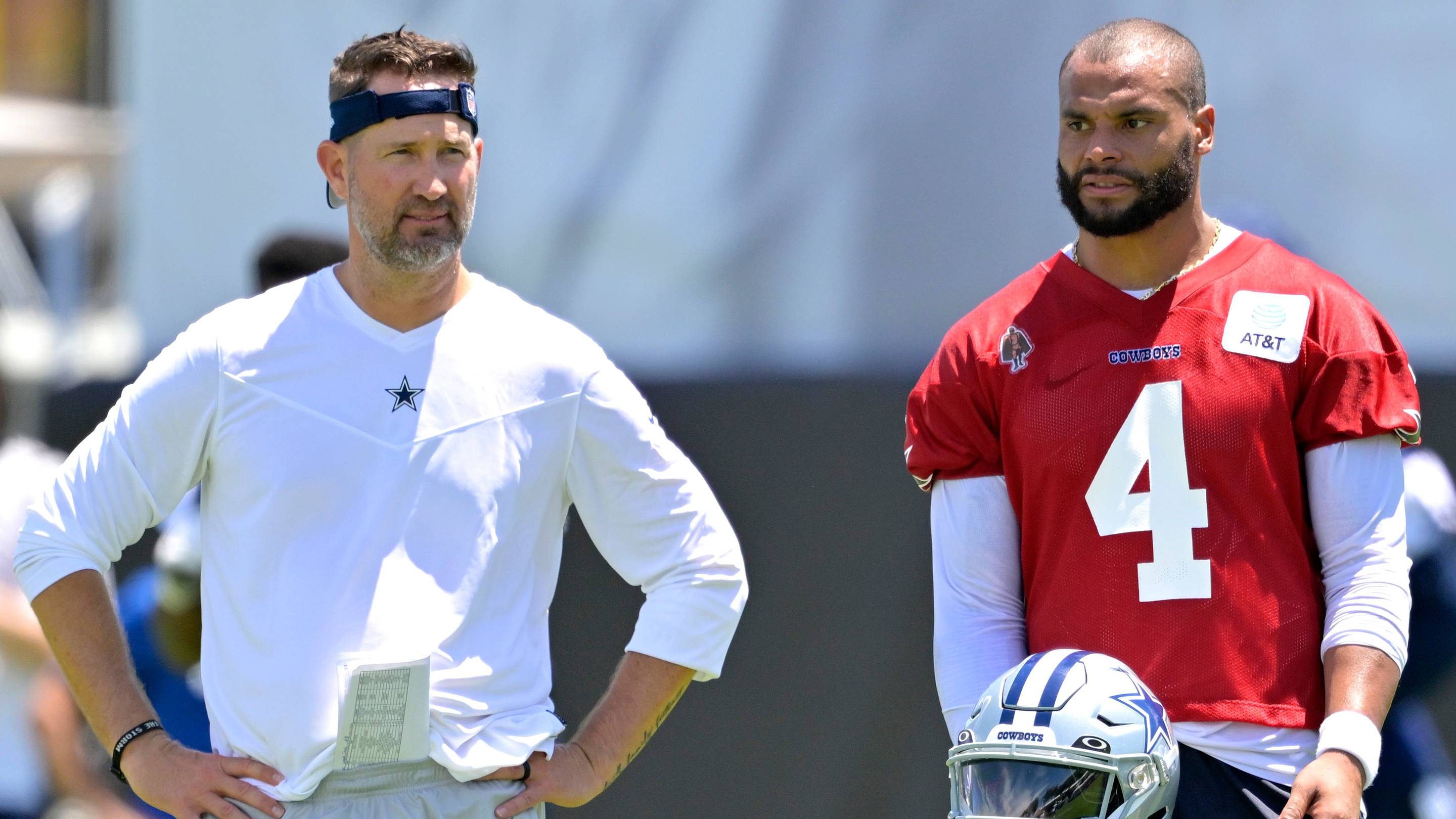 Cowboys' Dak Prescott, Brian Schottenheimer Snubbed From Top 10 QB-Coach Duos