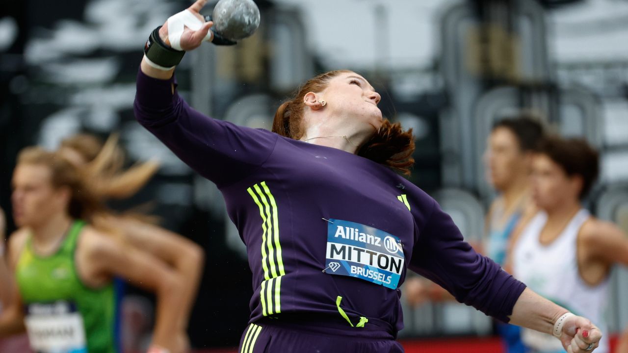 Canadian shot putter Sarah Mitton finishes second at Diamond League Final