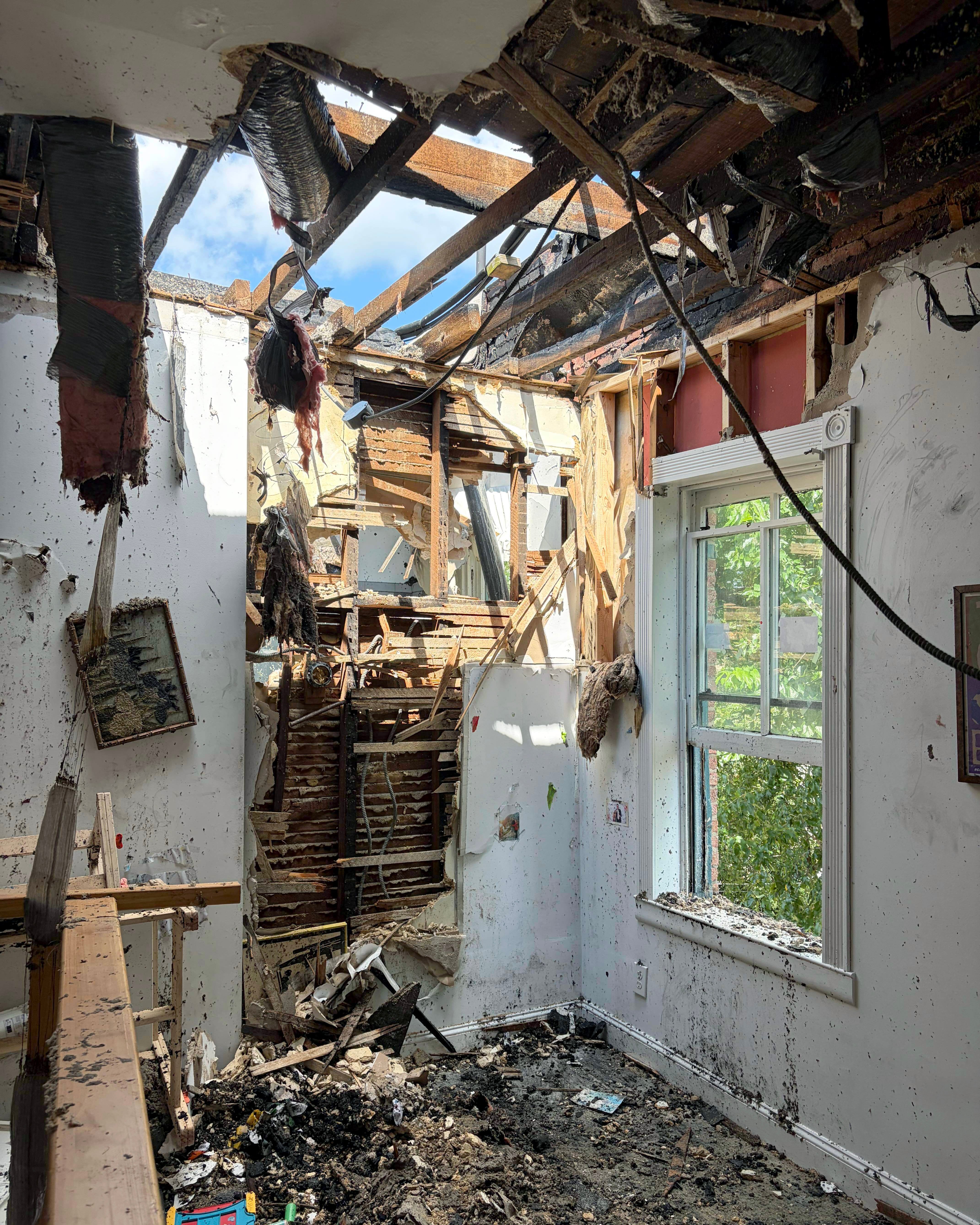 Power surge in Bolton Hill fries appliances, causes devastating house fire