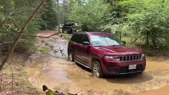 Tropical Storm Edouard renews concerns over long-standing road problems in Indian Springs