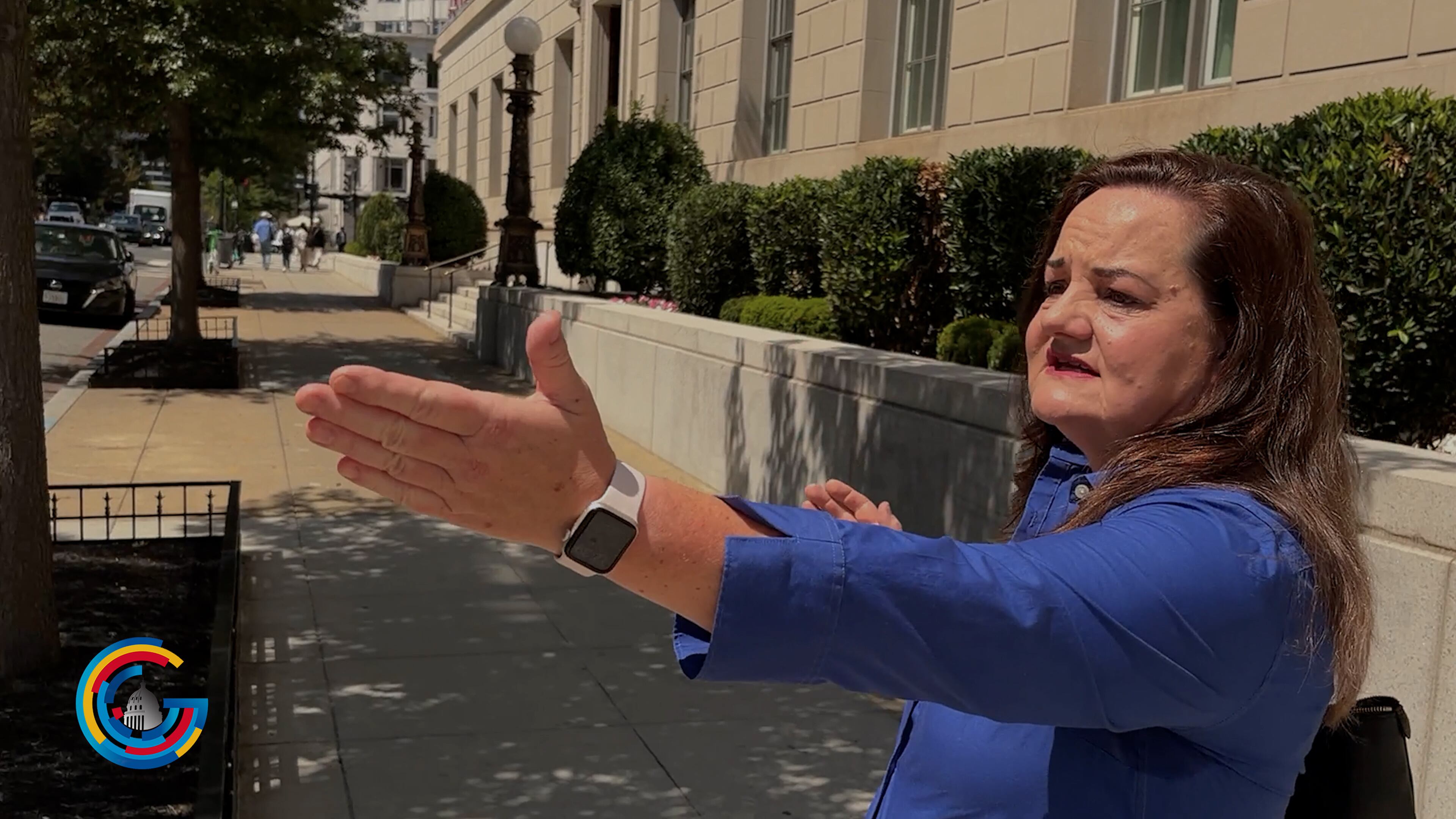 Reporting from the streets of Washington on September 11