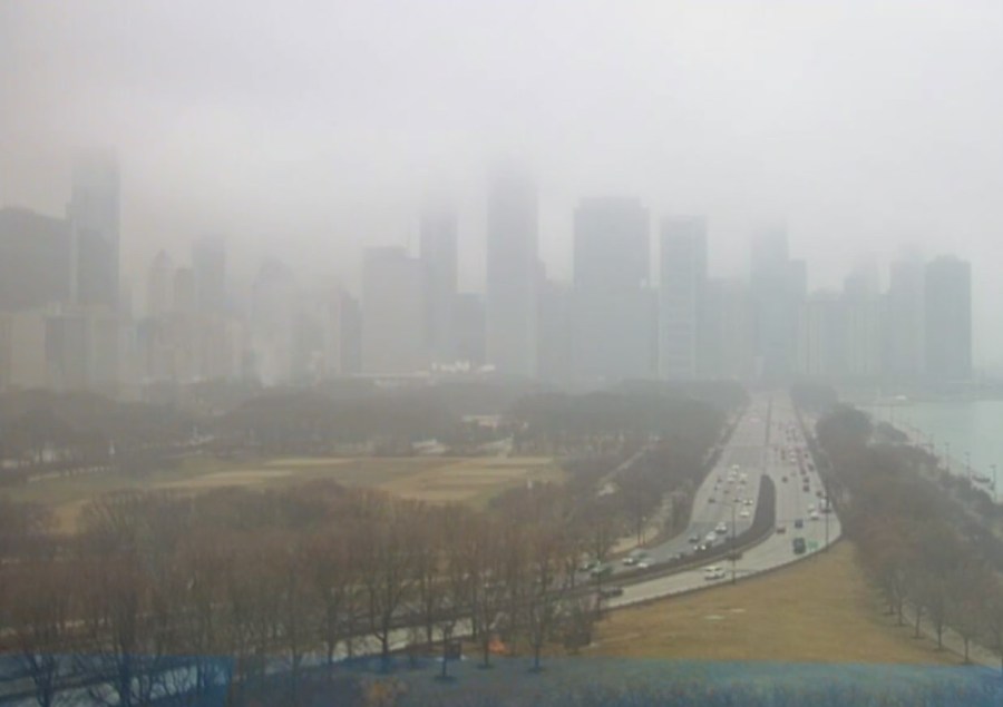 Saturday: Fog to start; a bit cooler but still fairly humid