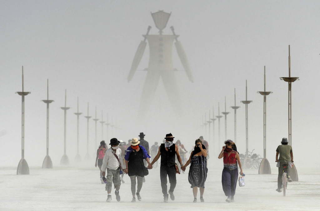 As it ages, Burning Man in Nevada enters a midlife crisis, data show