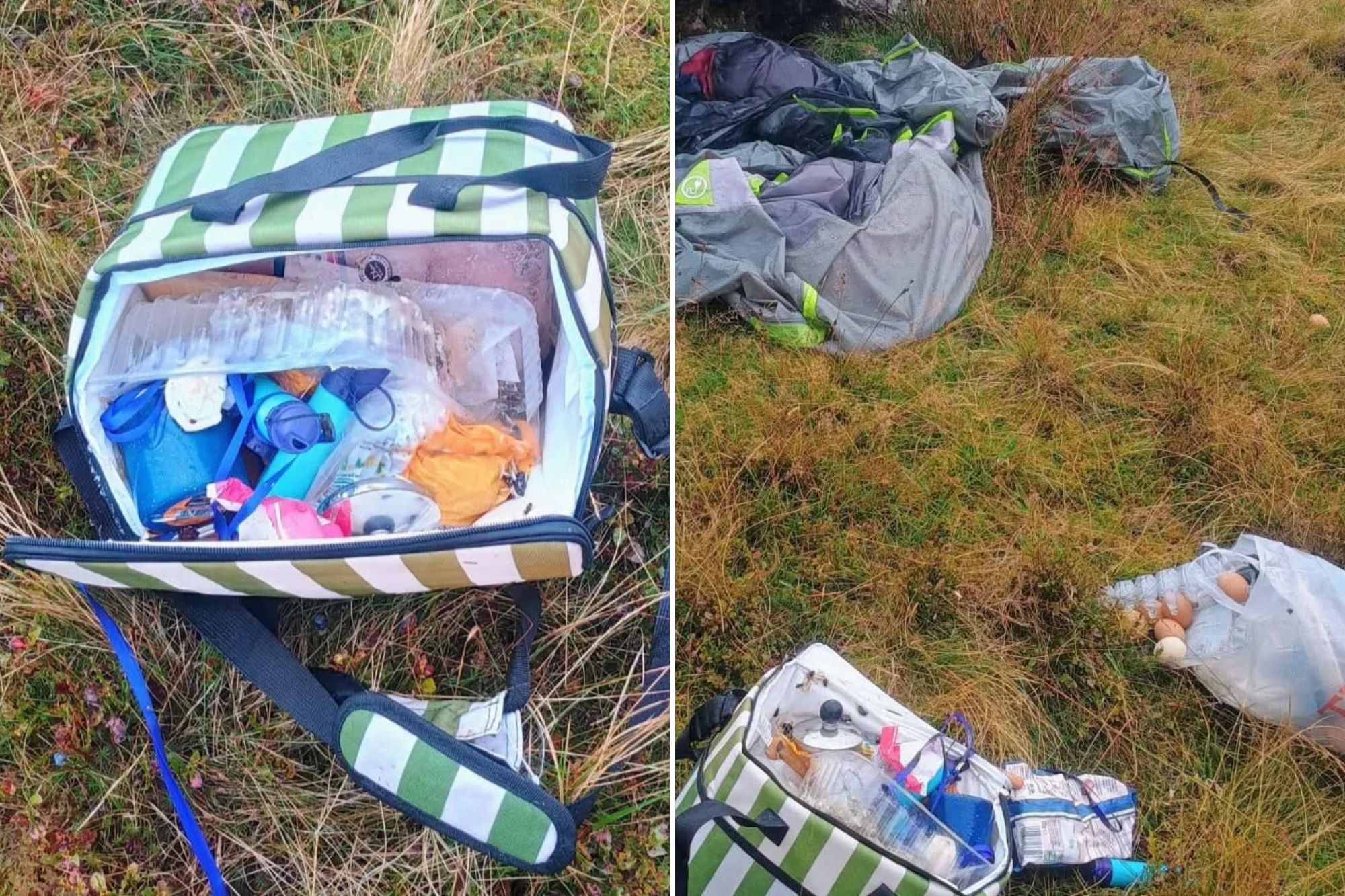 Fury as human poo and rotting maggot-infested food left behind at beloved UK beauty spot
