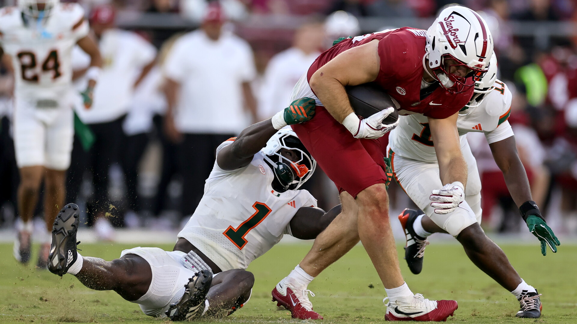 Miami Hurricanes linebacker Mohamed Toure starts his eighth year of college football