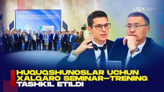 International Seminar and Training Held for Legal Professionals (+video)