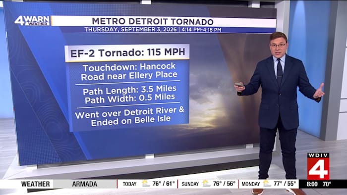 Multiple tornado touchdowns confirmed from Thursday's severe weather