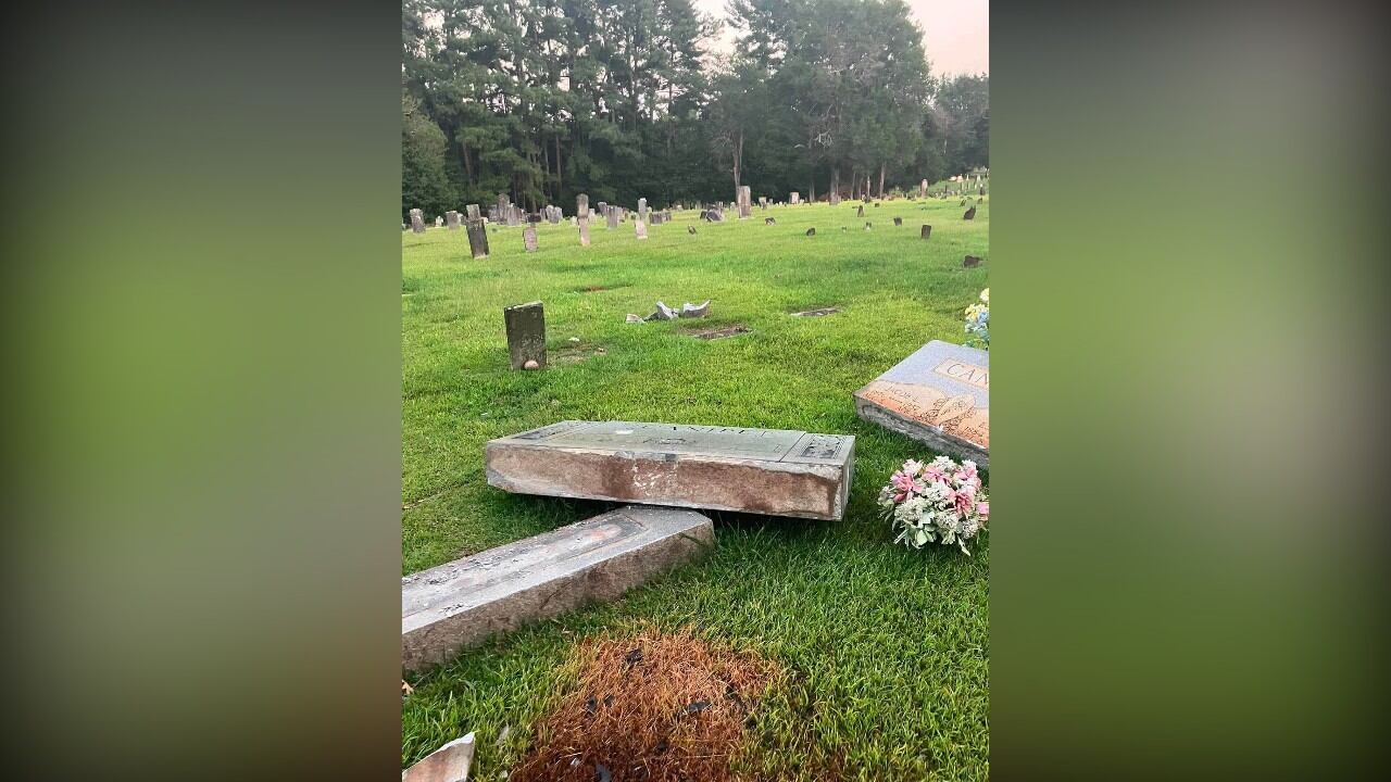 Drunk driver damages gravestones in Catawba County